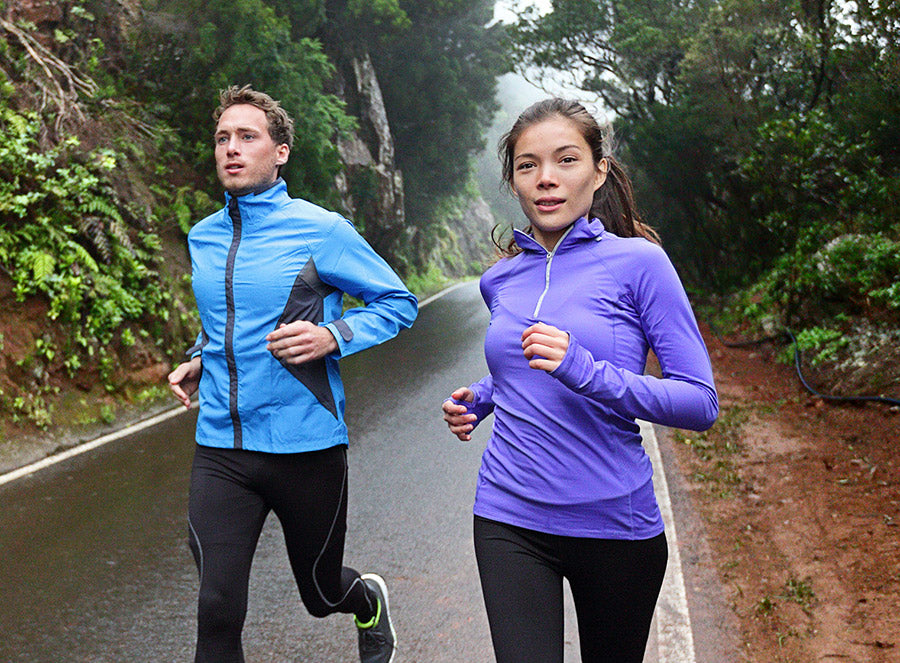 The difference between joking & running